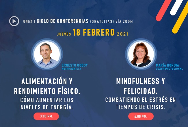 Ciclo De Conferencias Virtuales Gratuitas Jueves Febrero Unex