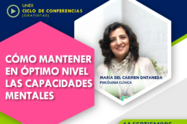 Conferencia Virtual «Cómo mantener en óptimo nivel las capacidades mentales»