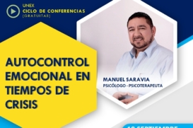 Conferencia Virtual «Autocontrol emocional en tiempos de crisis»